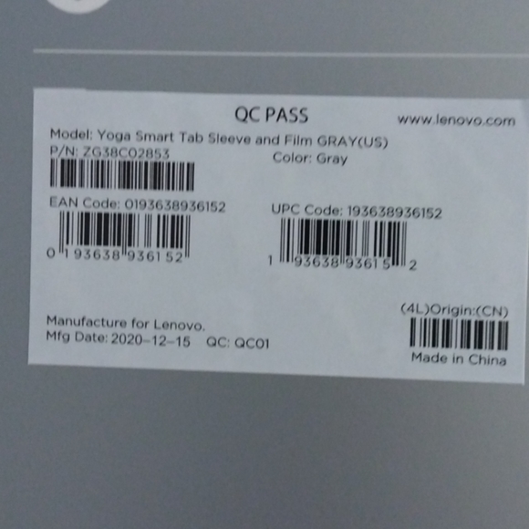 Yoga Smart Tab Sleeve and Film NWT - Picture 8 of 9